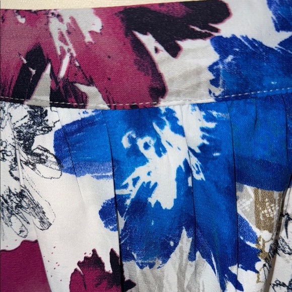 George Blue and Purple Knee-Length Pencil Skirt - Picture 3 of 7